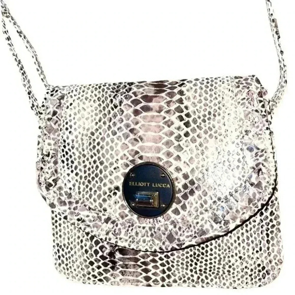 ELLIOTT LUCCA LEATHER CROSSBODY PURSE - Picture 1 of 12